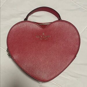 BRAND NEW - Kate Spade Heart-Shaped Mini Bag in Red